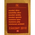 Kol.autor - Zákony 2010 IV. - stavebné právo 